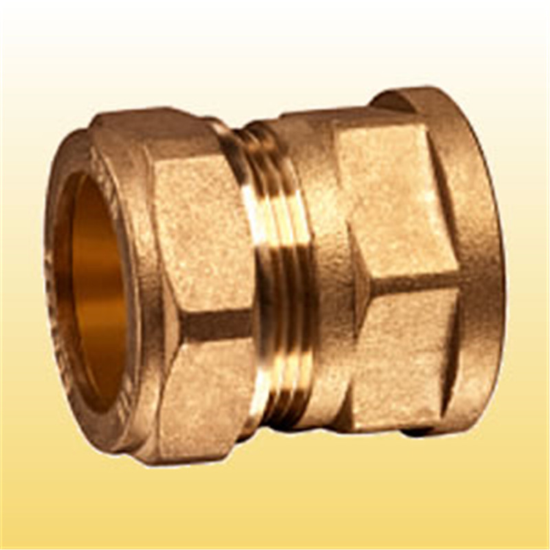 1/2 compression fitting for copper pipe female adaptor