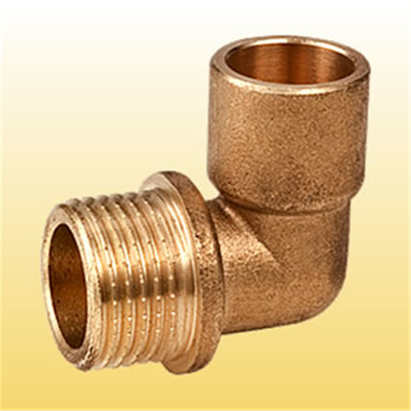 solder fittings copper pipe  elbow brass