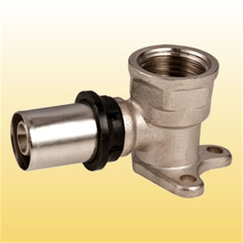 wallplated elbow press fittings