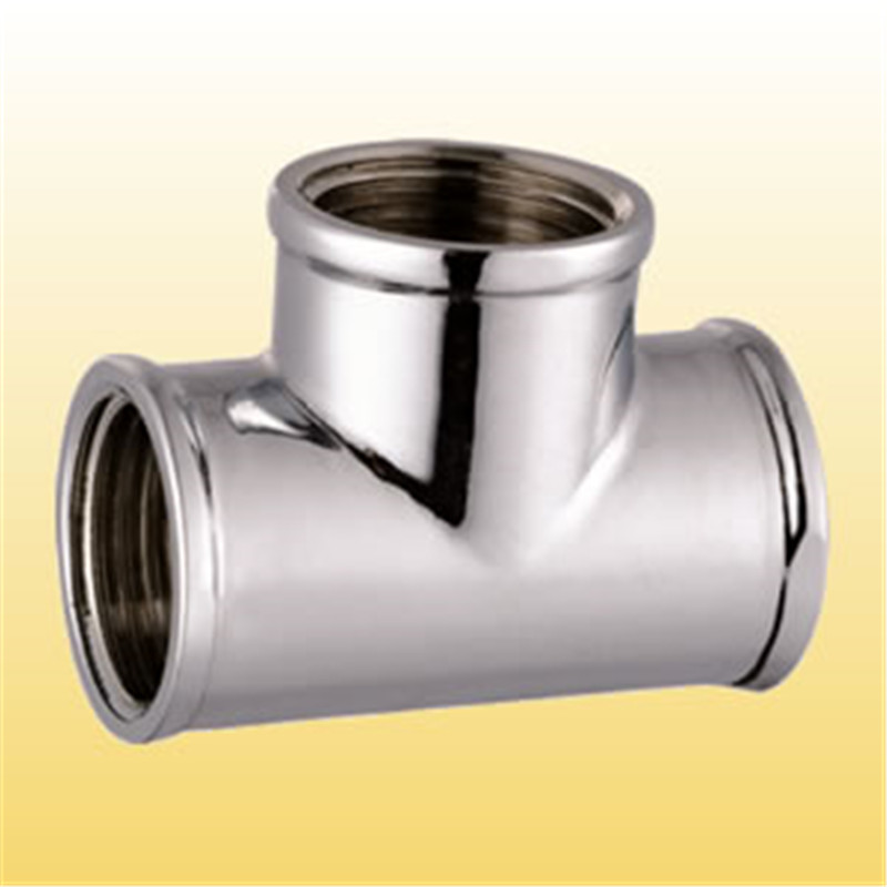 Tee  Chrome Plated Thread Fitting