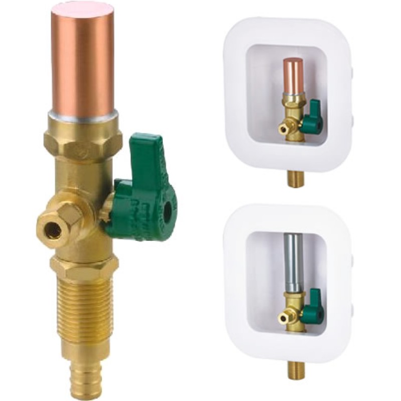 ICE MAKER BOX  VALVE WITH WATER HAMMER ARRESTOR